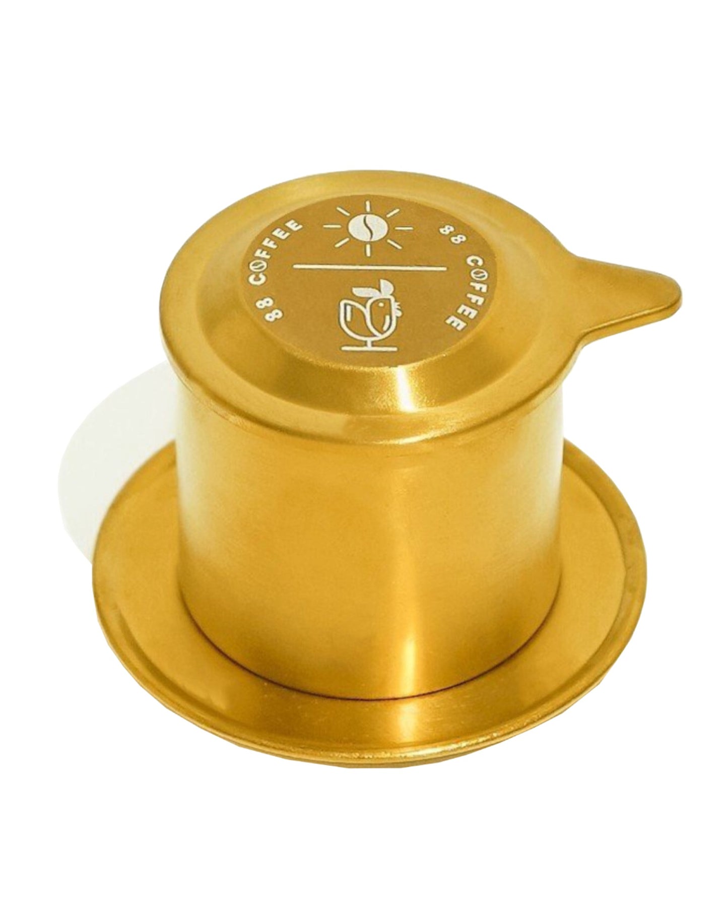 88 coffee company iced authentic vietnamese coffee condense milk beans red bag floating gold stainless steel vietnam phin filter robusta ground big bag