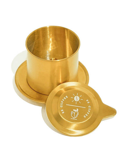 88 coffee company iced authentic vietnamese coffee condense milk beans red bag gold stainless steel vietnam phin filter robusta ground big bag