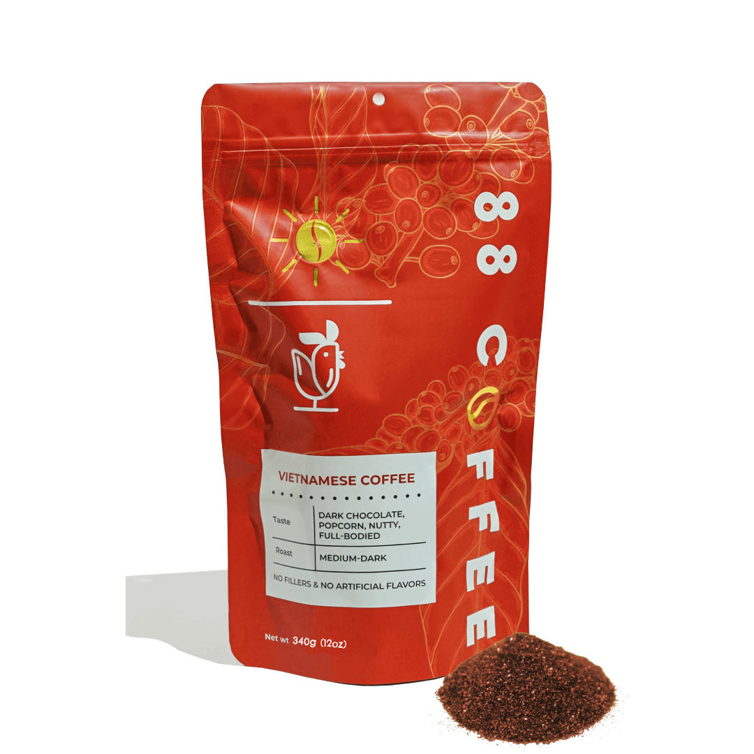 Dark Roasted Robusta Vietnamese Coffee