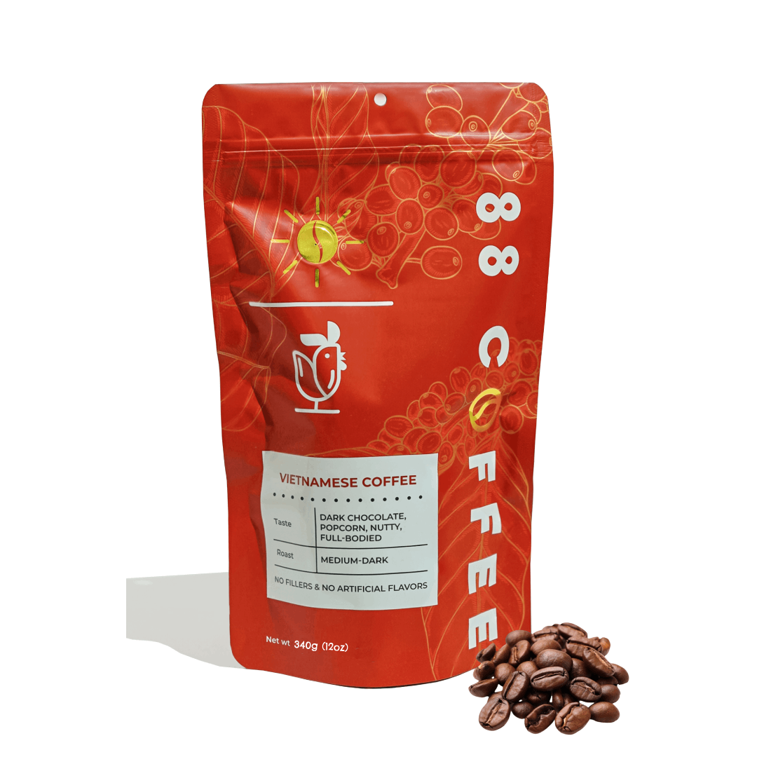 Dark Roasted Robusta Vietnamese Coffee
