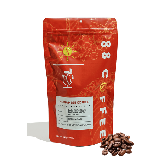 Dark Roasted Robusta Vietnamese Coffee